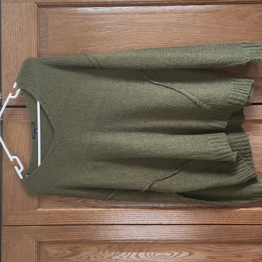 Oversized knit sweater